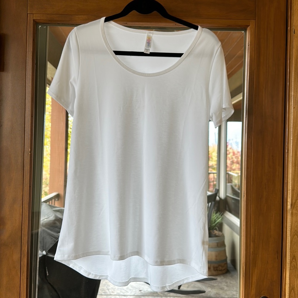 Lularoe white shirt
